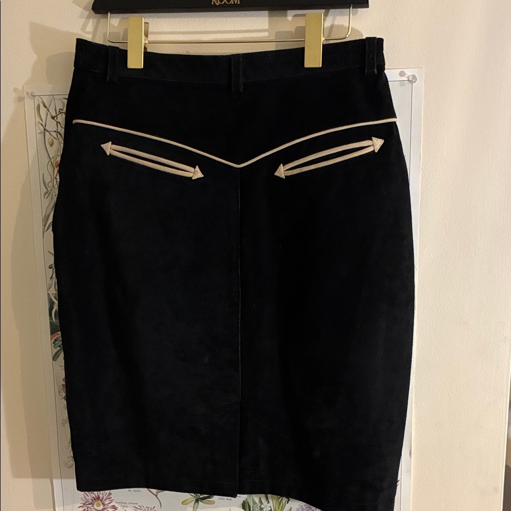 Vintage Western Wear Pencil Skirt